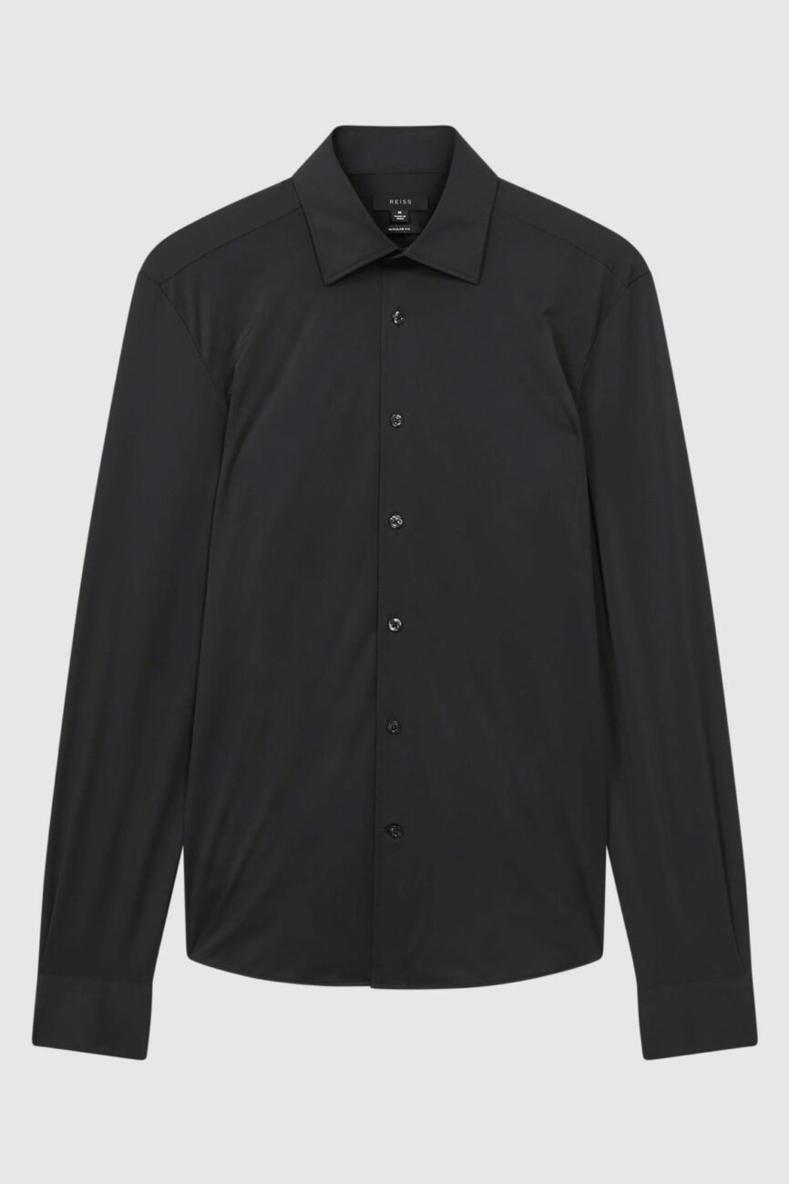 Regular Fit Cotton Blend Shirt